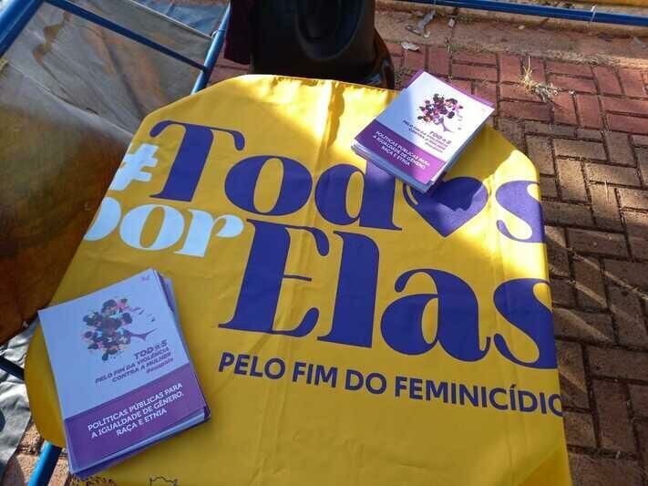 Imagem de compartilhamento para o artigo Chapadão do Sul lança campanha contra o feminicídio com caminhada e ações educativas da MS Todo dia